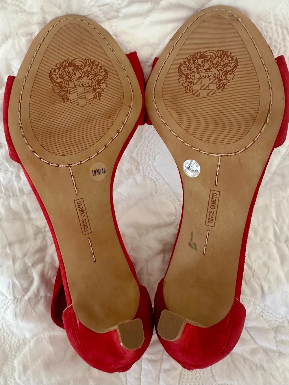 Vince Camuto soles only or